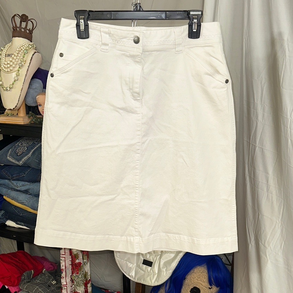 Woolrich Women's White Skirt